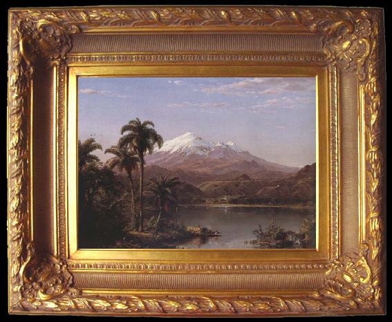 framed  Frederic E.Church Tamaca Palms, Ta021